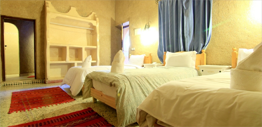 Triple Rooms Hotel Mamouche Merzouga