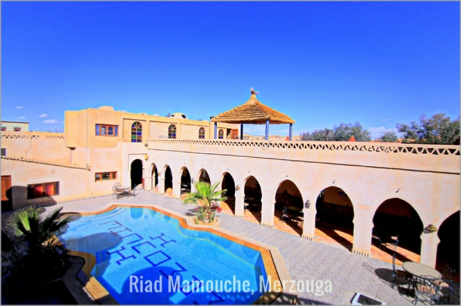 Swimming Pool Hotel Merzouga Riad Mamouche