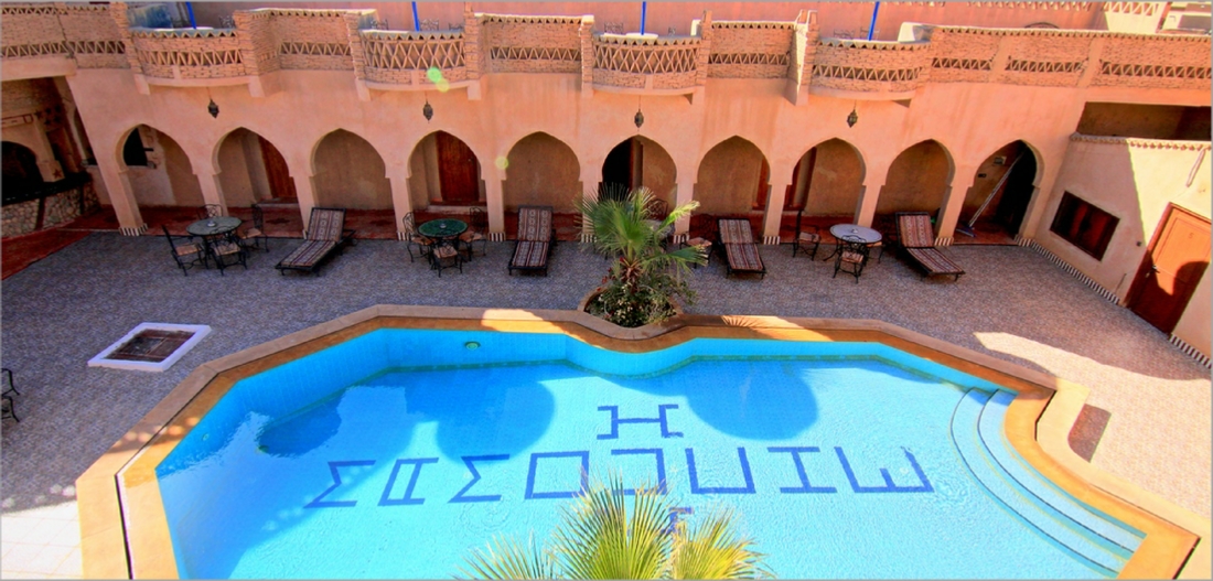 Swimming Pool Hotel Merzouga Riad Mamouche