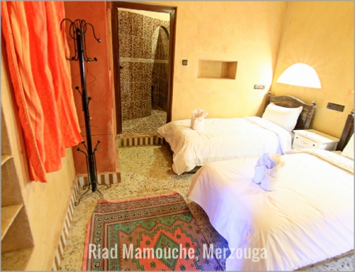 Triple Rooms Hotel Mamouche Merzouga