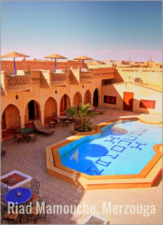 Swimming Pool Hotel Merzouga Riad Mamouche