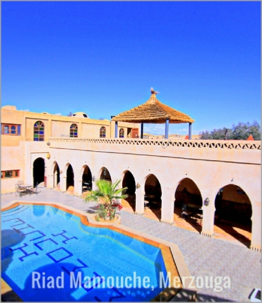 Swimming Pool Hotel Merzouga Riad Mamouche