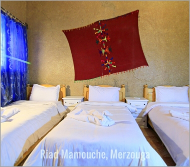 Triple Rooms Riad Mamouche